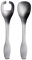 Iittala Collective Tools - Servierset - 28 cm - Gebürsteter Edelstahl - 2-teilig