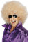 Smiffys Afro Perücke, Super-groß, Blond
