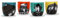 BBC Worldwide Doctor Egg Cups, Mixed Color