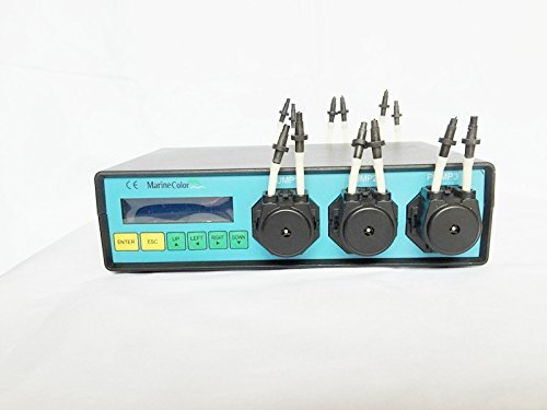 Couleur Marine pompe doseuse MCD-6, 6 canaux (Têtes de pompe) pompe doseuse, pompe péristaltique, pour Reef réservoir et Marine Laboratory