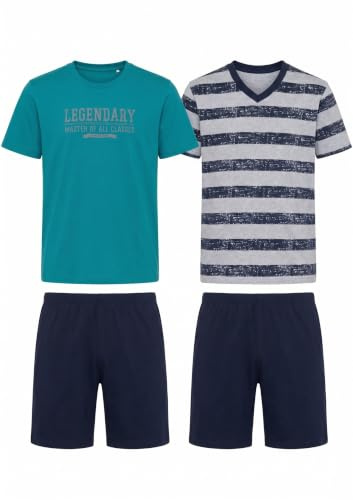 Le Jogger Pyjama, kurz (2 Stck.)