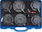 BGS 8959 | Turbolader-Ladeluft-System-Prüfkoffer-Satz | für Lkw | 7-tlg.