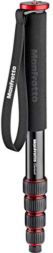 Manfrotto Element Alluminio 5 Sezioni, Rosso (MMELEA5RD)