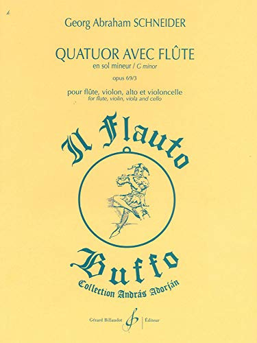 QUATUOR AVEC FLUTE EN SOL MINEUR OPUS 69/3