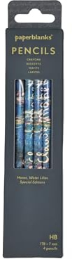 Monet, Water Lilies (Special Editions) Pencil (4 Pack)