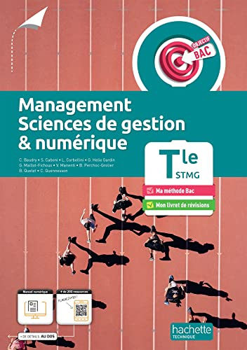 Objectif Bac Management, Sciences de gestion et numérique Term STMG (détachable) - Ed. 2023