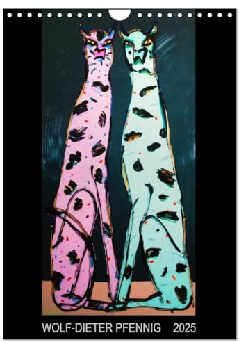 Wolf-Dieter Pfennig Kalender (Wandkalender 2025 DIN A4 hoch), CALVENDO Monatskalender
