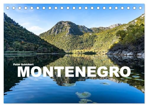 Montenegro (Tischkalender 2026 DIN A5 quer), CALVENDO Monatskalender: Der wunderbare noch kaum endeckte Balkanstaat an der südöstlichen Adriaküste. (CALVENDO Orte)