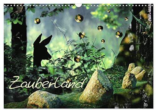 Zauberland (Wandkalender 2026 DIN A3 quer), CALVENDO Monatskalender: Ein Kalender voller Zauber und Magie! (CALVENDO Kunst)