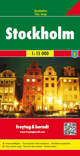 freytag & berndt Stadtplan Stockholm 1:15.000