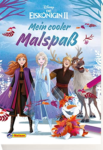 Disney Die Eiskönigin 2: Mein cooler Malspaß: Malblock mit 128 Seiten (Disney Eiskönigin)