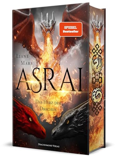 Asrai - Das Herz der Drachen: Die epische Romantasy-Saga der Spiegel-Bestseller Autorin | Schmuckausgabe mit Farbschnitt-Garantie