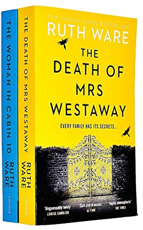 Ruth Ware Collection 2 Books Set (The Death of Mrs Westaway, The Woman in Cabin 10)