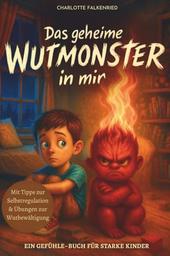 Das geheime Wutmonster in mir - Ein Gefühle-Buch für starke Kinder: Das spielerische Wutbuch mit Willi, dem Gefühlsfreund – mit 10 hilfreichen Tipps ... Tipps & leicht umsetzbaren Elternstrategien