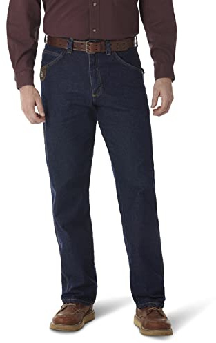 Wrangler Riggs Workwear mens Workhorse jeans, Antique Indigo, 36W x 30L US