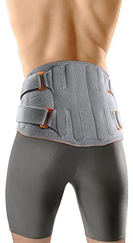 Vertebradyn-Strong LWS-Orthese platinum Gr. XL, Hüft- und Rumpfbandagen, Bruchbandagen