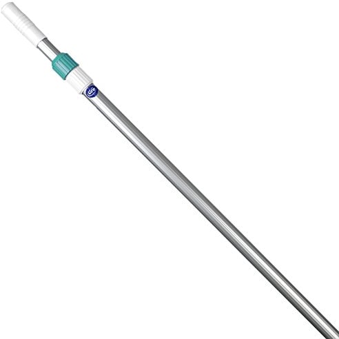 Gre 40013 - Perche télescopique en aluminium de 2,4 mètres (2 sections x 120 cm). Système Easy Clip.