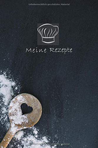 Meine Rezepte: Rezeptbuch zum selbst Eintragen - Rezeptjournal - Kochbuch - Rezeptbuch - Notizbuch - Rezeptverwalter - 50 Blanko Rezeptevorlagen - ... Seiten Pro Rezept- DIN A5 Format. Soft Cover