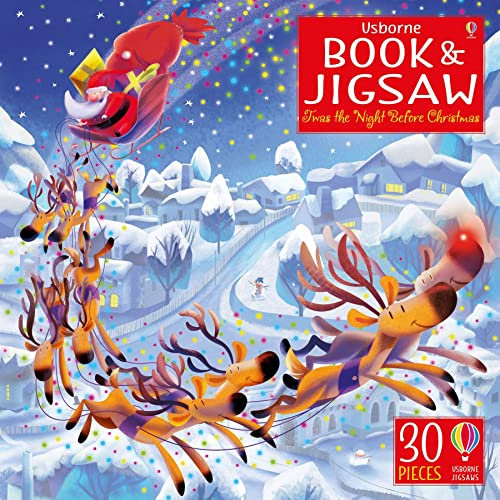 'Twas the Night Before Christmas (Usborne Book and Jigsaw) (Picture Books)