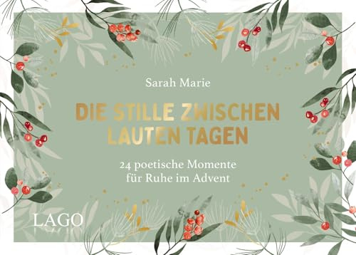 Die Stille zwischen lauten Tagen: Worte, die zum Innehalten einladen, mit Seiten zum Auftrennen