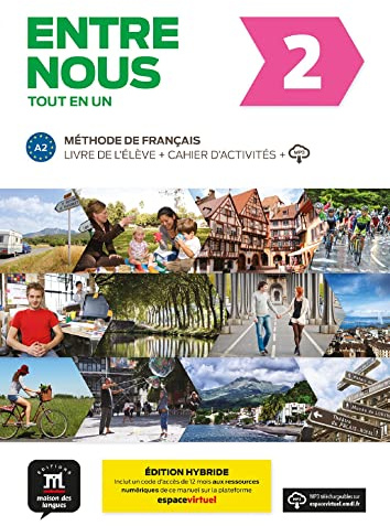 Entre nous 2 - Livre de l'eleve + cahier d'activites + audio download: A2