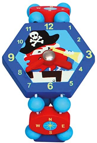 Bino & Mertens 9086037 Piraten Bracelets, Mehrfarbig, 4x1,5x8