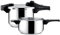 Tescoma 701710 Set due Pentole a Pressione da 4.0 e 6.0 lt, Acciaio inossidabile, linea Bio Exclusive + Duo