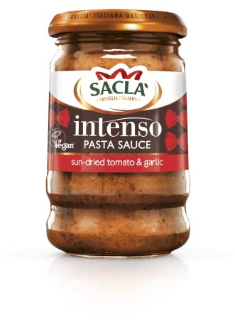 Sacla Sauce Caviar de Tomates a l'Ail le Bocal, 190.0 gramme