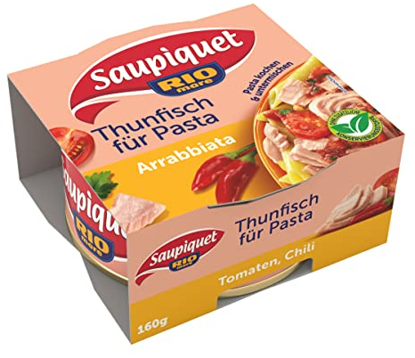 Saupiquet Rio Mare Thunfisch für Pasta, Arrabbiata, 160 g