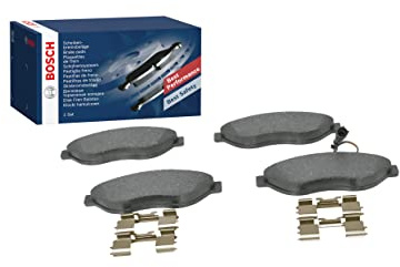 BOSCH Bremsbeläge vorne (Satz) 0986494591 | Kompatibel mit: FIAT DUCATO Bus, DUCATO Kasten, DUCATO Pritsche/Fahrgestell, PEUGEOT BOXER Bus, BOXER Kasten