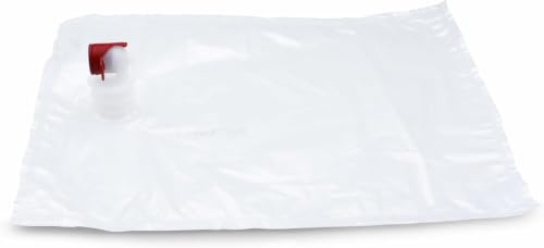 Landkaufhaus Mayer Bag-in-Box Beutel – 1,5L, 3 L, 5 L oder 10 L – Einwegverpackung für Saft, Wein, Likör | lebensmittelecht | Heißabfüllung geeignet | reißfest & gasdicht | ohne Karton (25 x 3 Liter)