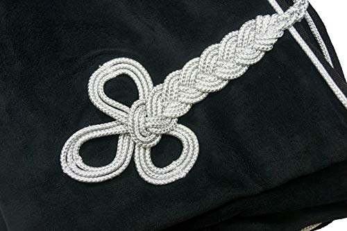 HKM 7224 Fleecedecke mit Kragen, Pferdedecke Stalldecke Weidedecke, Schwarz, 135 cm