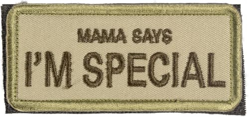 OneTigris Militärisches Patch, Klettverschluss, taktischer Aufnäher mit Klettverschluss – für Militär, Rucksack und Kleidung, 8,9 x 4 cm – strapazierfähig, lustig und einzigartig