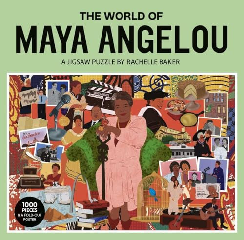 The World of Maya Angelou: 1000-piece Jigsaw Puzzle