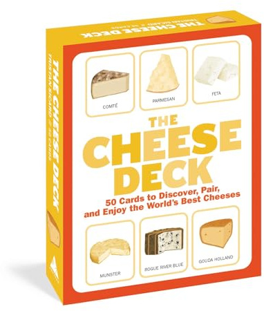 The Cheese Deck: 50 Cards to Discover, Pair, and Enjoy the World's Best Cheeses (Workman Card Decks)