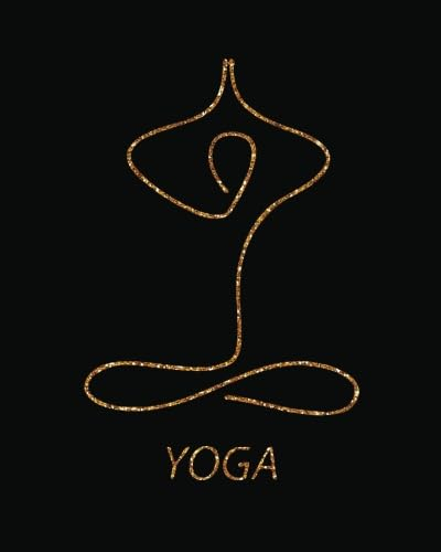 yoga: Yoga Lined Notebook Journal Daily Planner Diary 8x 10 (Yoga Journal Notebook Blank Lined Book Series)