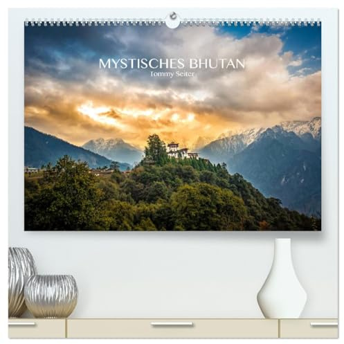 Mystisches Bhutan (hochwertiger Premium Wandkalender 2026 DIN A2 quer), Kunstdruck in Hochglanz: Einblicke in ein geheimnisvolles Land (CALVENDO Orte)