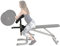 Body-Solid GPCA-1 Curlpult-Aufsatz Preacher Curl Attachment
