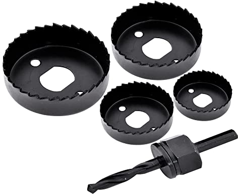 Rolson 58124 4 pc Contractor Holesaw Set