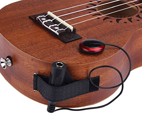 Tonsee Akustische Piezo Kontakt Mikrofon Pickup für Gitarre Violine Mandoline Ukulele