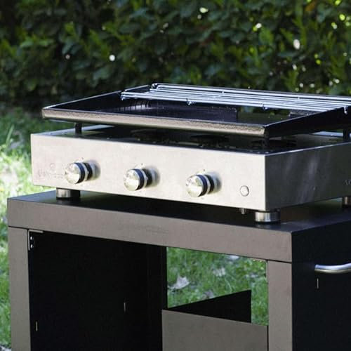 VERYCOOK Plancha-Gasgrill Simplicity 3 Brenner - emaillierte Stahlplatte
