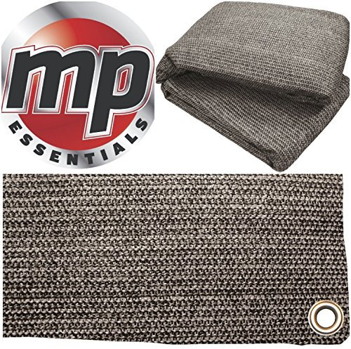 Breathable & Weatherproof Outdoor Groundsheet Tent & Awning Carpet (Anthracite & Grey, 2.5 x 6.5m)