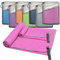 Syourself Sporthandtuch aus Mikrofaser, mit Reisetasche und Karabiner, Hot Pink, L: 152,4 x 76,2 cm, 1 Packung