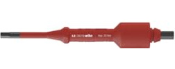 Wiha Wechselklinge electric Sechskant für Drehmoment-Schraubendreher mit Pistolengriff (38919) 4,0 mm x 132 mm, 15 Nm, VDE-geprüft, stückgeprüft