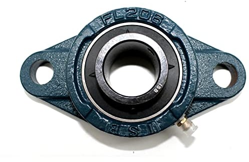 2 PCS – UCFL 204/sft20 204 20 mm Bohrung, Gusseisen Flansch Kugellager Einheit selbstausrichtend,