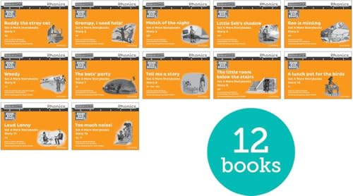 Orange Set 4 More Black & White Storybooks (Pack of 12) (Read Write Inc. Phonics More Storybooks)