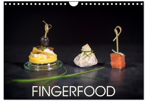 Fingerfood (Wandkalender 2026 DIN A4 quer), CALVENDO Monatskalender: Fingerfood aus PETRAsKÜCHE (CALVENDO Lifestyle)