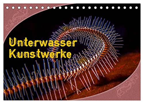 Unterwasser Kunstwerke (Tischkalender 2026 DIN A5 quer), CALVENDO Monatskalender: Ein Ausschnitt aus der Unterwasserwelt, wo man das Gefühl hat, es wären lauter kleine Kunstwerke. (CALVENDO Tiere)