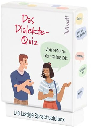 Das Dialekte-Quiz: Von »Moin« bis »Grias Di«: Die lustige Sprachspielbox