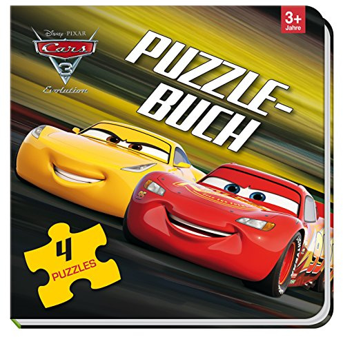 Puzzlebuch Disney Cars 3: Mit 4 Puzzles